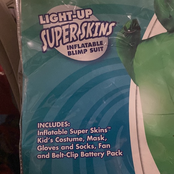 Green Super Skins Child Costume - Picture 3 of 3